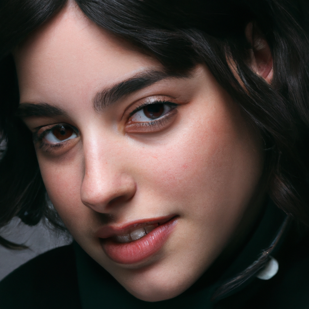 Valentina — Productora — retrato editorial frío